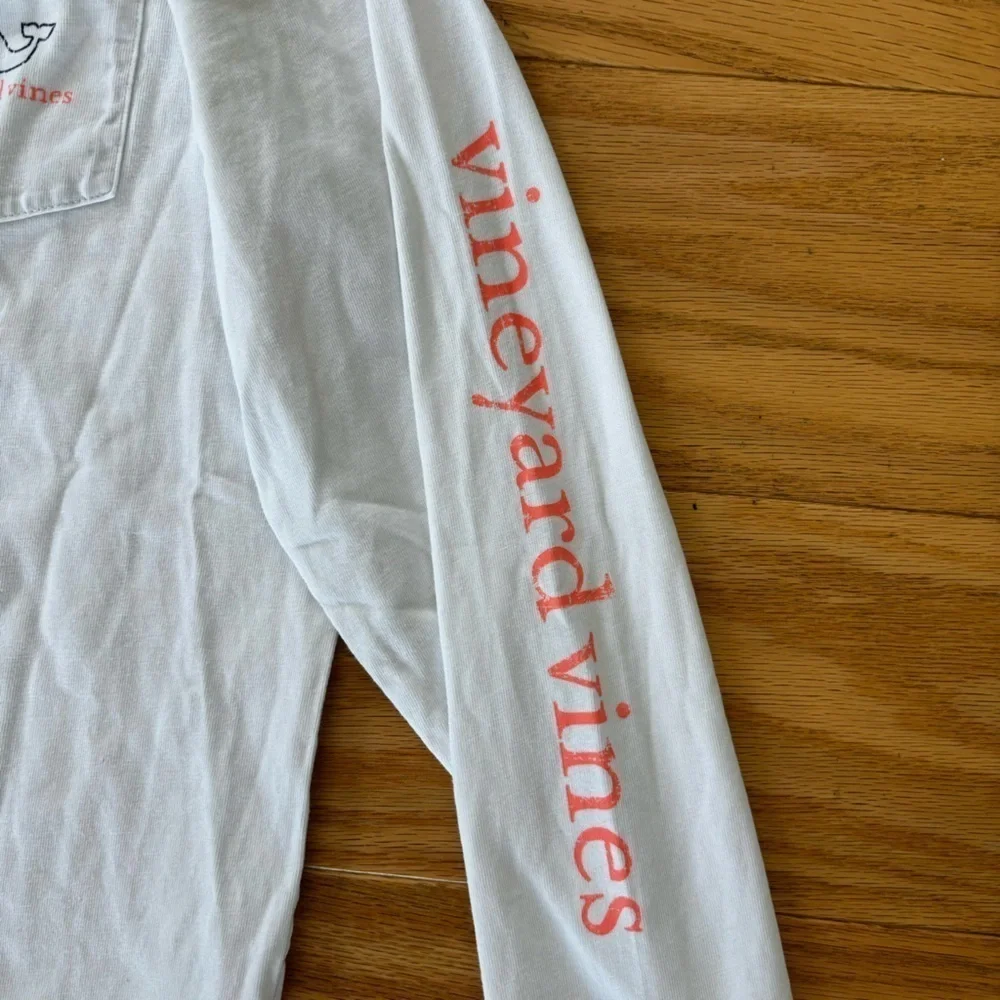 Vineyard Vines White Kids Long Sleeves T-Shirt - size XL​​